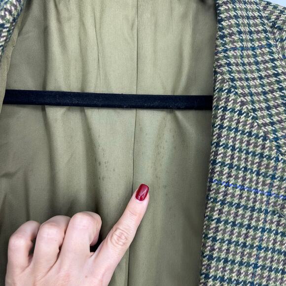 Vintage Banana Republic Mens L Lambswool Jacket Safari Collection Blazer USA - Picture 9 of 15